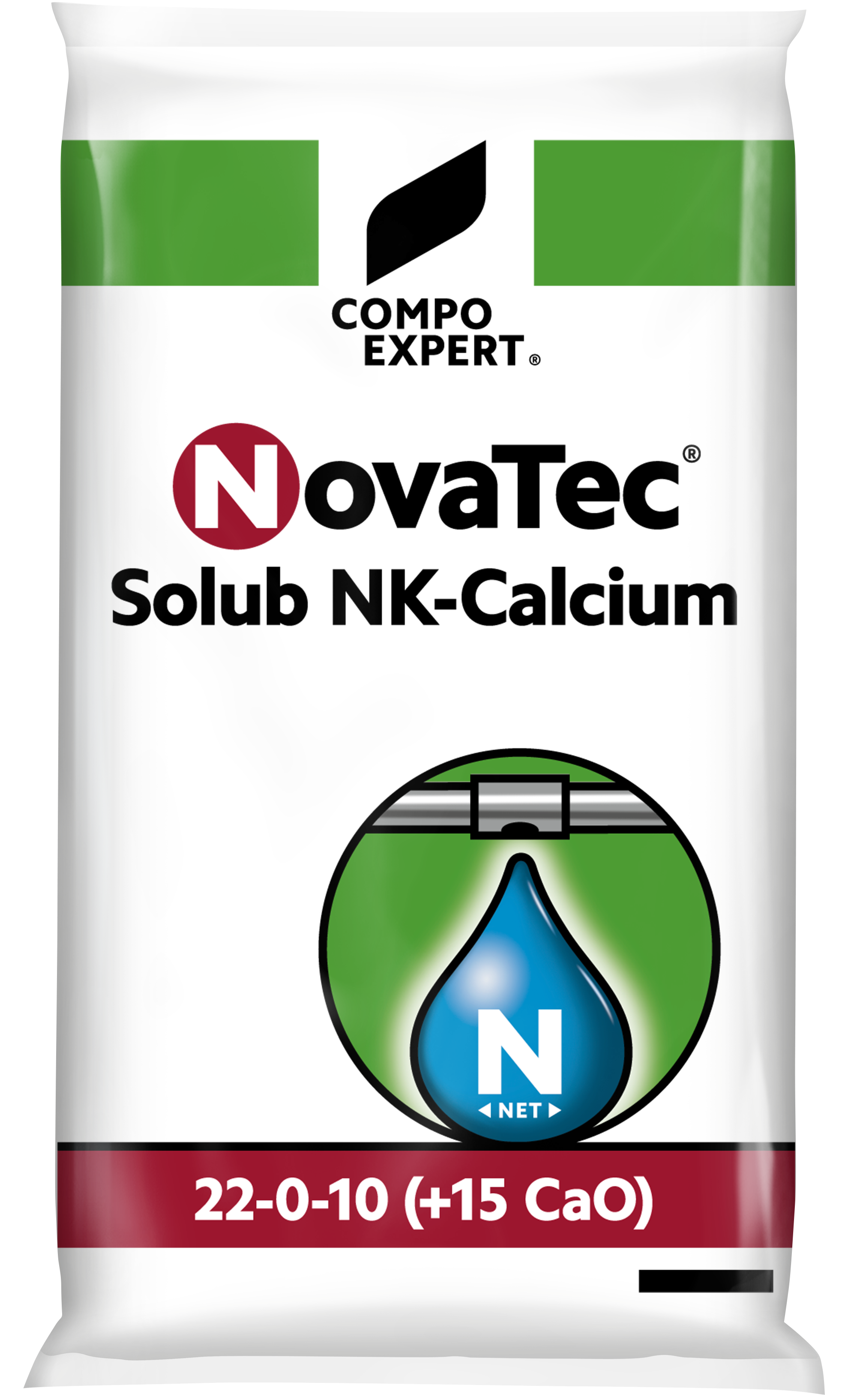 Compo-Expert NovaTec Solub NK Ca 22-0-10 with 15% calcium per KG (Soluble fertiliser)
