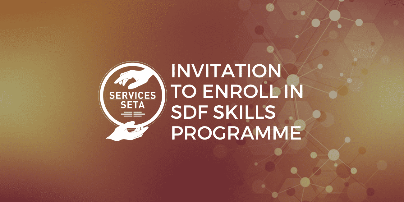 Invitation to Enroll in SDF Skills Programme