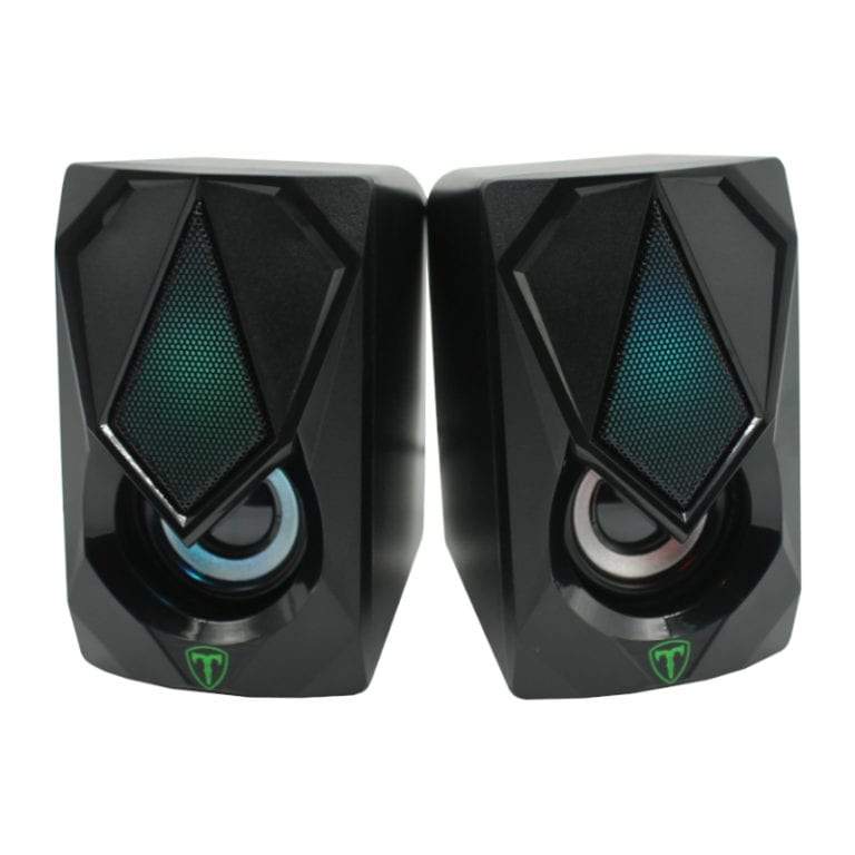 T-Dagger T-TGS500 2 x 3W|3.5mm|RGB Speakers – Black