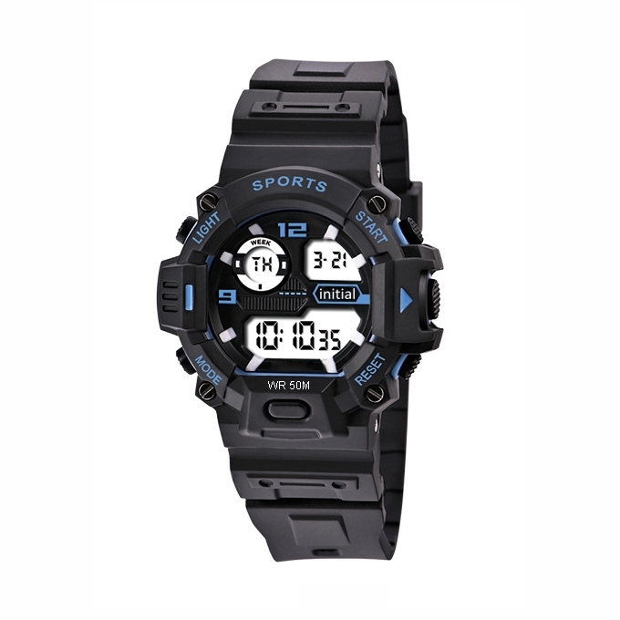 Initial Boy Size Digital Watch WK932B Blue