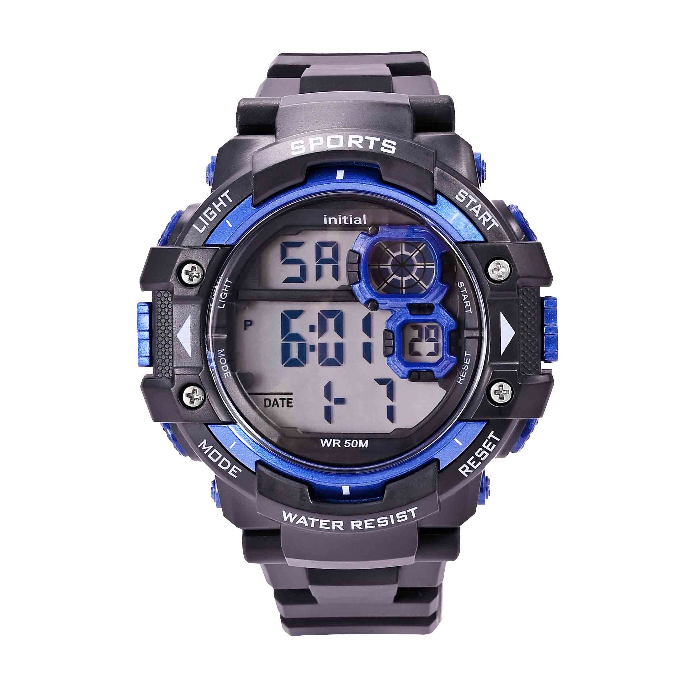 Initial Gents Digital Watch WK922G Blue
