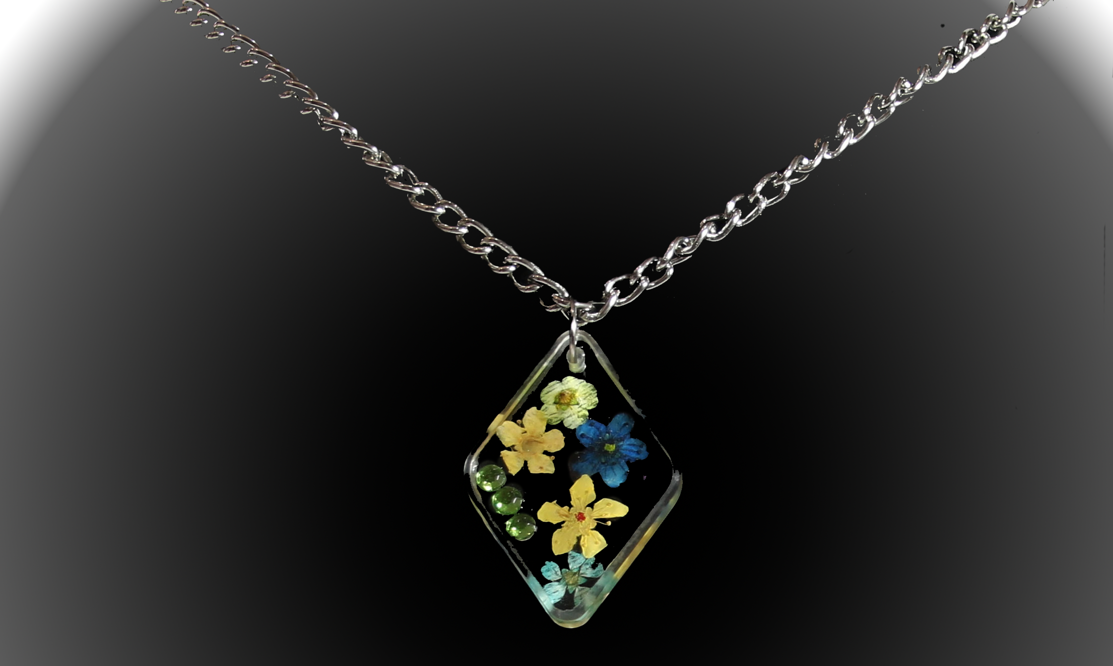 Diamond Pendant and Necklace