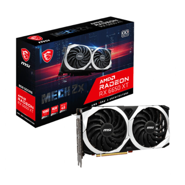 MSI Radeon RX6650 XT MECH 2X 8G OC GDDR6 128-Bit