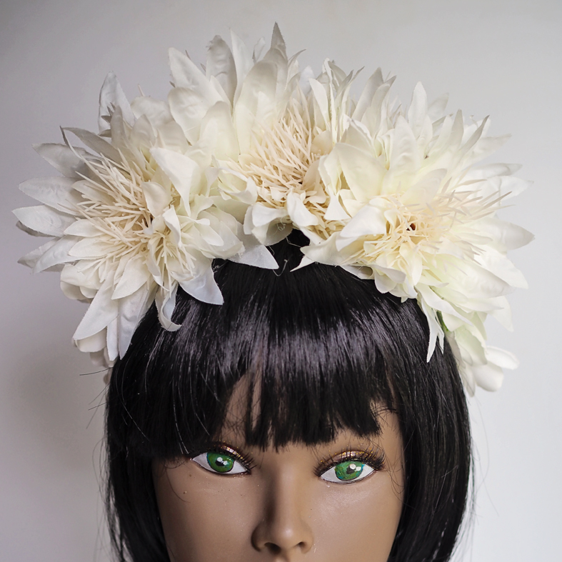 White Flower Crown