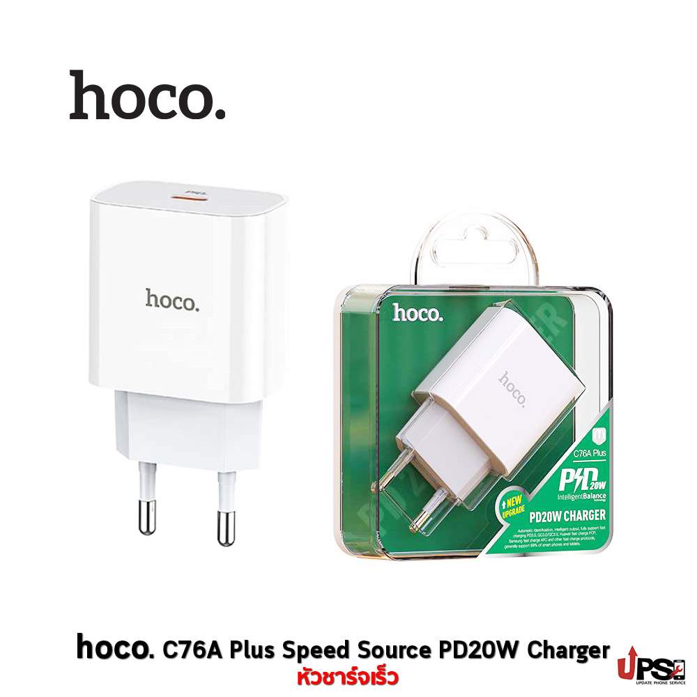 Hoco C81A Asombroso EU plug set with cable