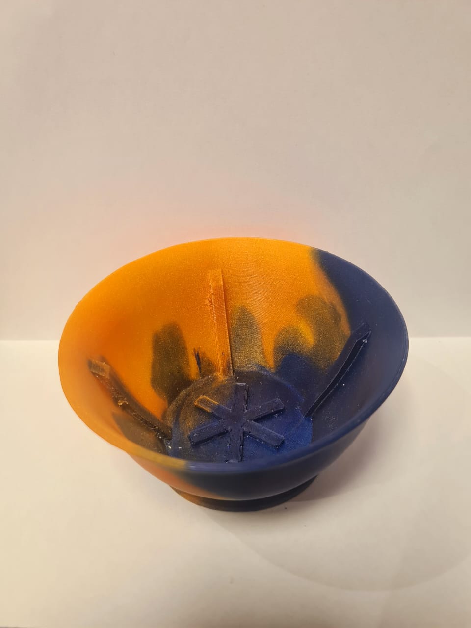 Resin cast shaving bowl. (Medium)