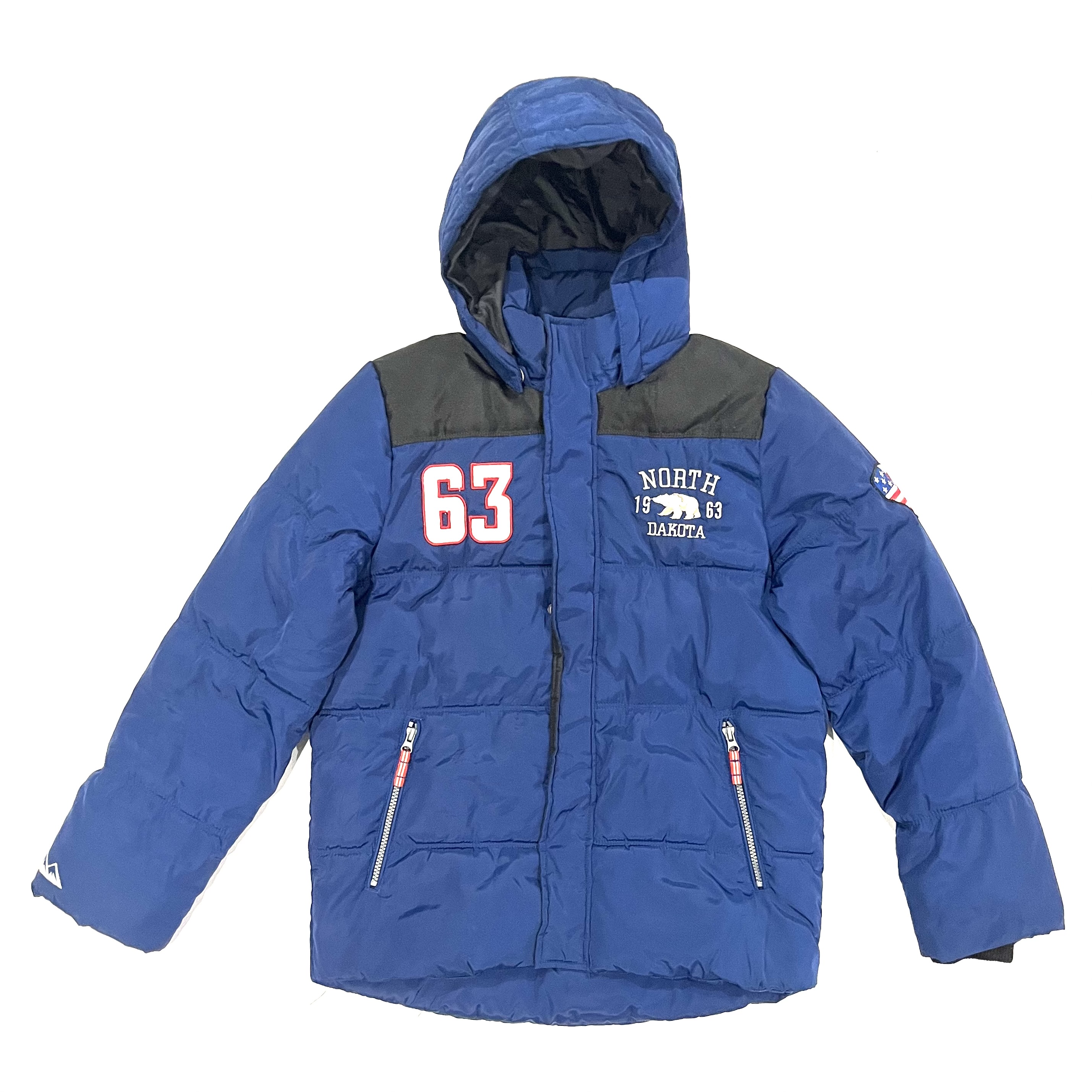 KIDS Lindex North Dekota All Weather Blue Puffer Jacket