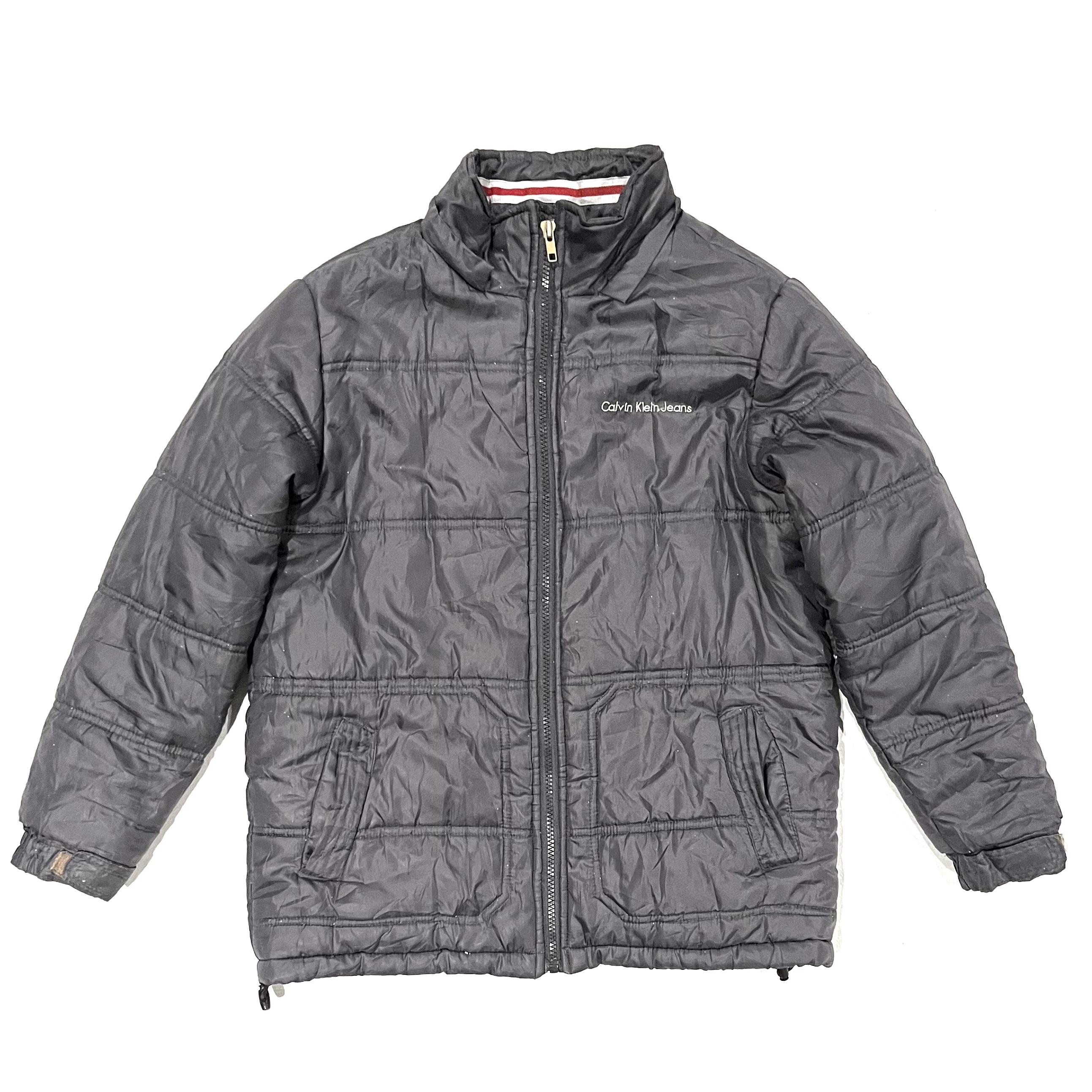 KIDS Calvin Klein Grey Puffer Jacket