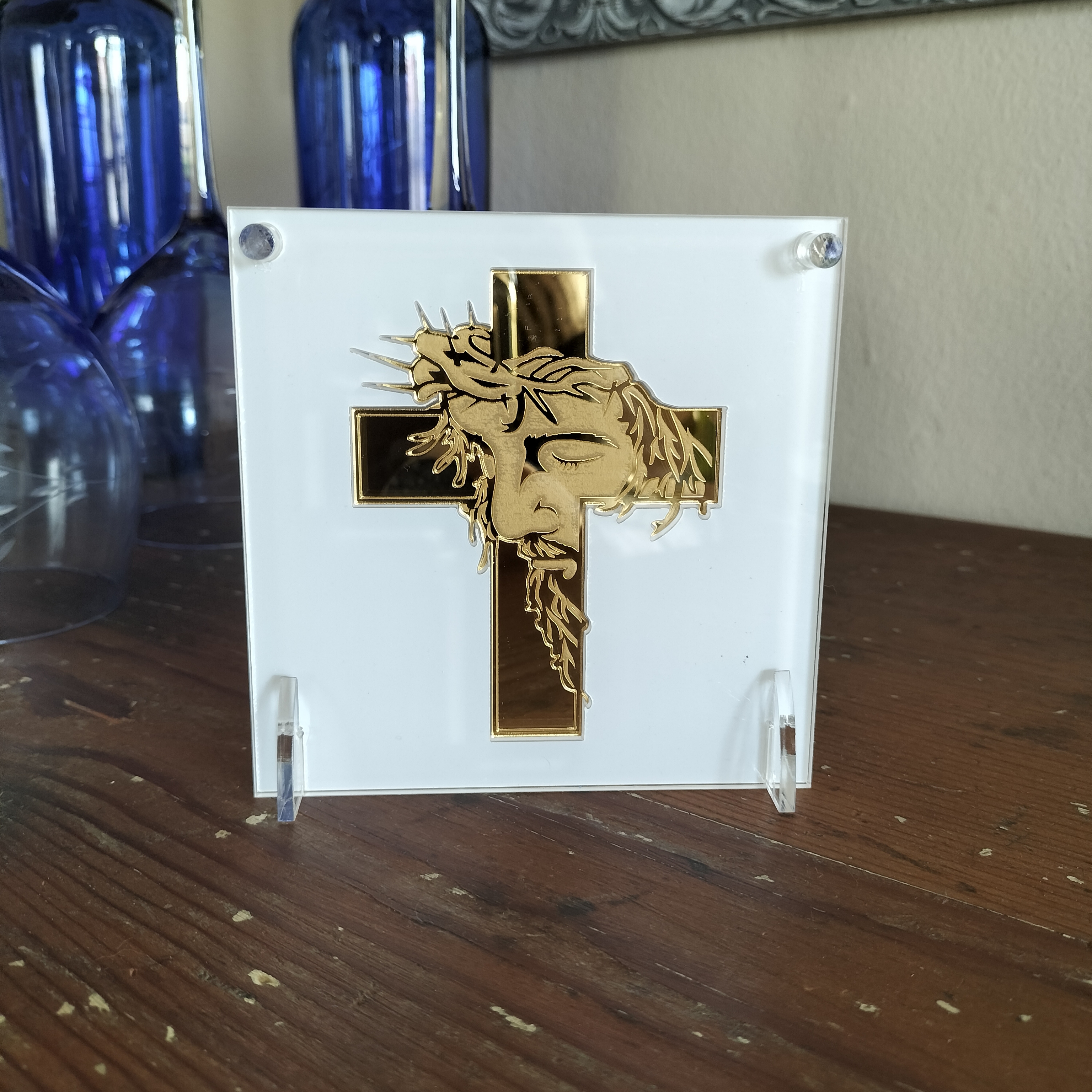 Jesus Christ Single Sided Ornament 11 x 11 cm