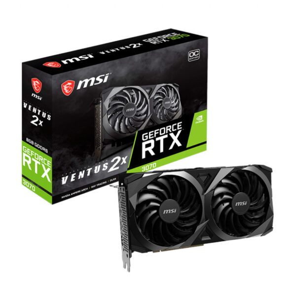 MSI Nvidia GeForce RTX 3070 Ventus 2X OC 8GB LHR GDDR6 256-BIT