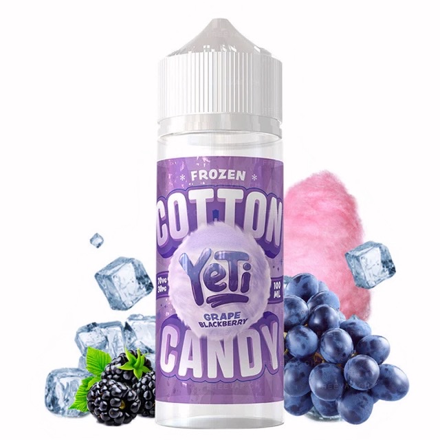 Yeti Grape Blackberry Cotton Candy (Int. 100ml)