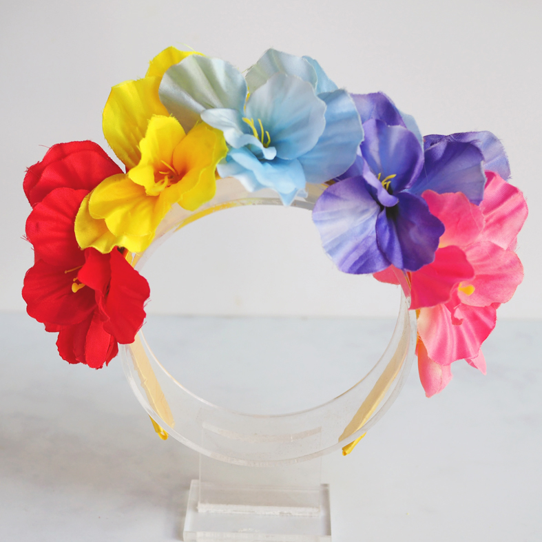 Flower crown - Rainbow