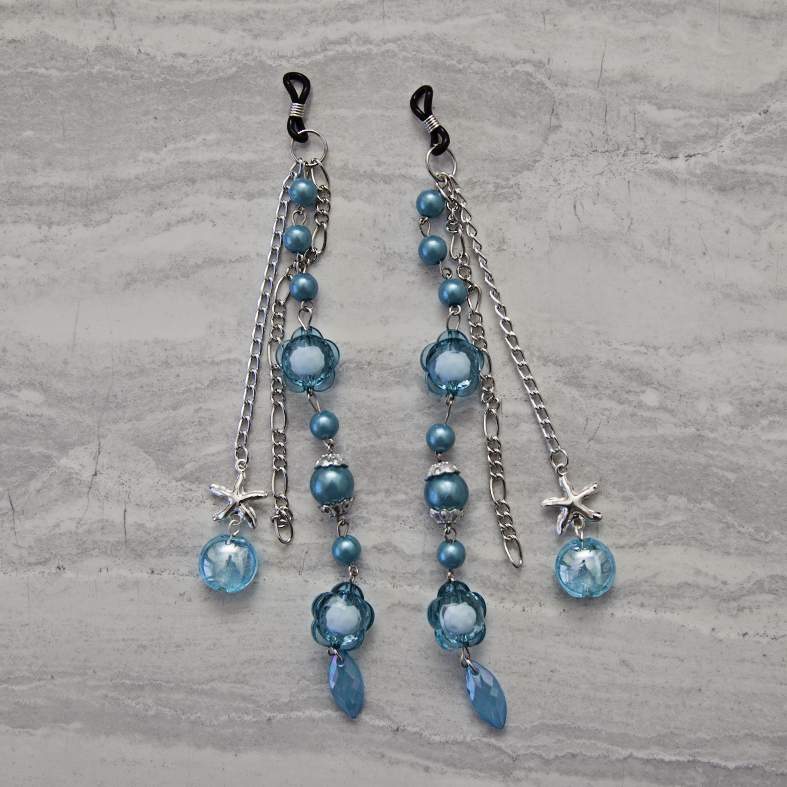 Sunny Charms - Silver & Blue