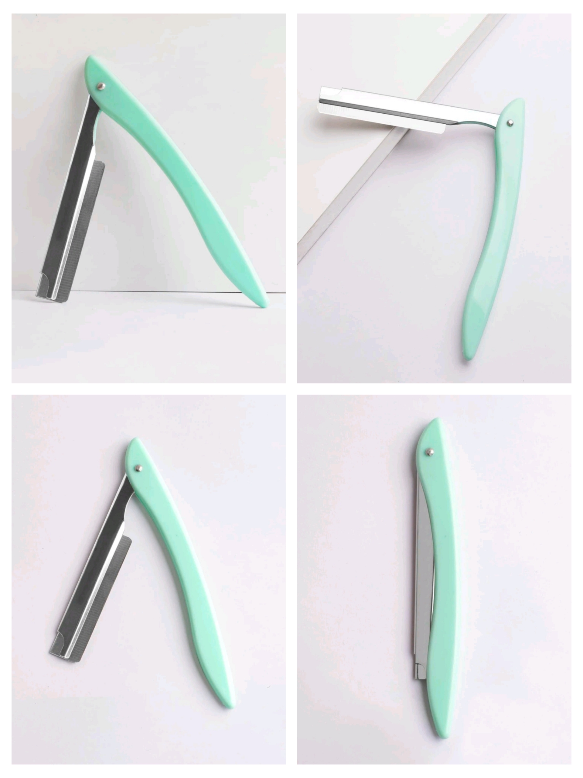 Shavette eyebrow shaper straight razor style