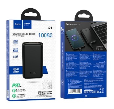 Power bank “Q1 Kraft” PD3.0 + QC3.0 10000mAh