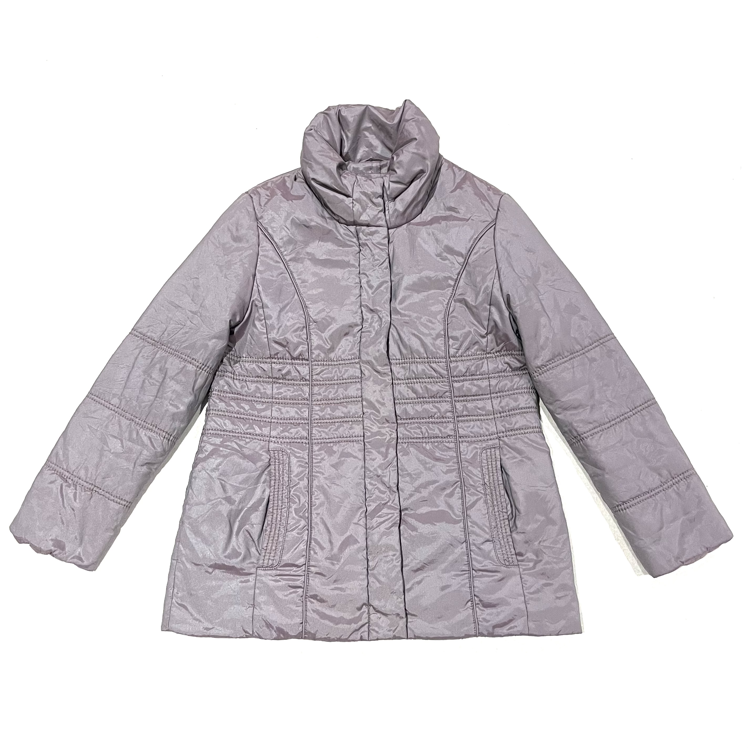 LADIES Gina Purple Puffer Coat