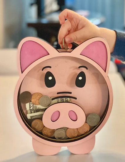 Piggy Face Moneybox or Sweet box