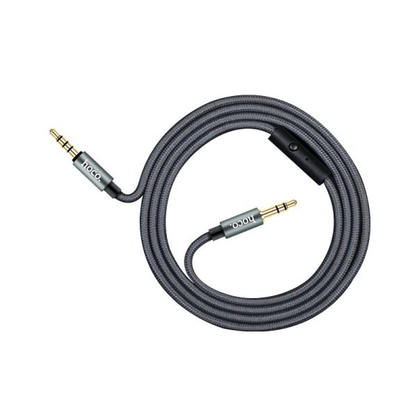 Hoco UPA04 3.5mm to 3.5mm AUX with mic and button