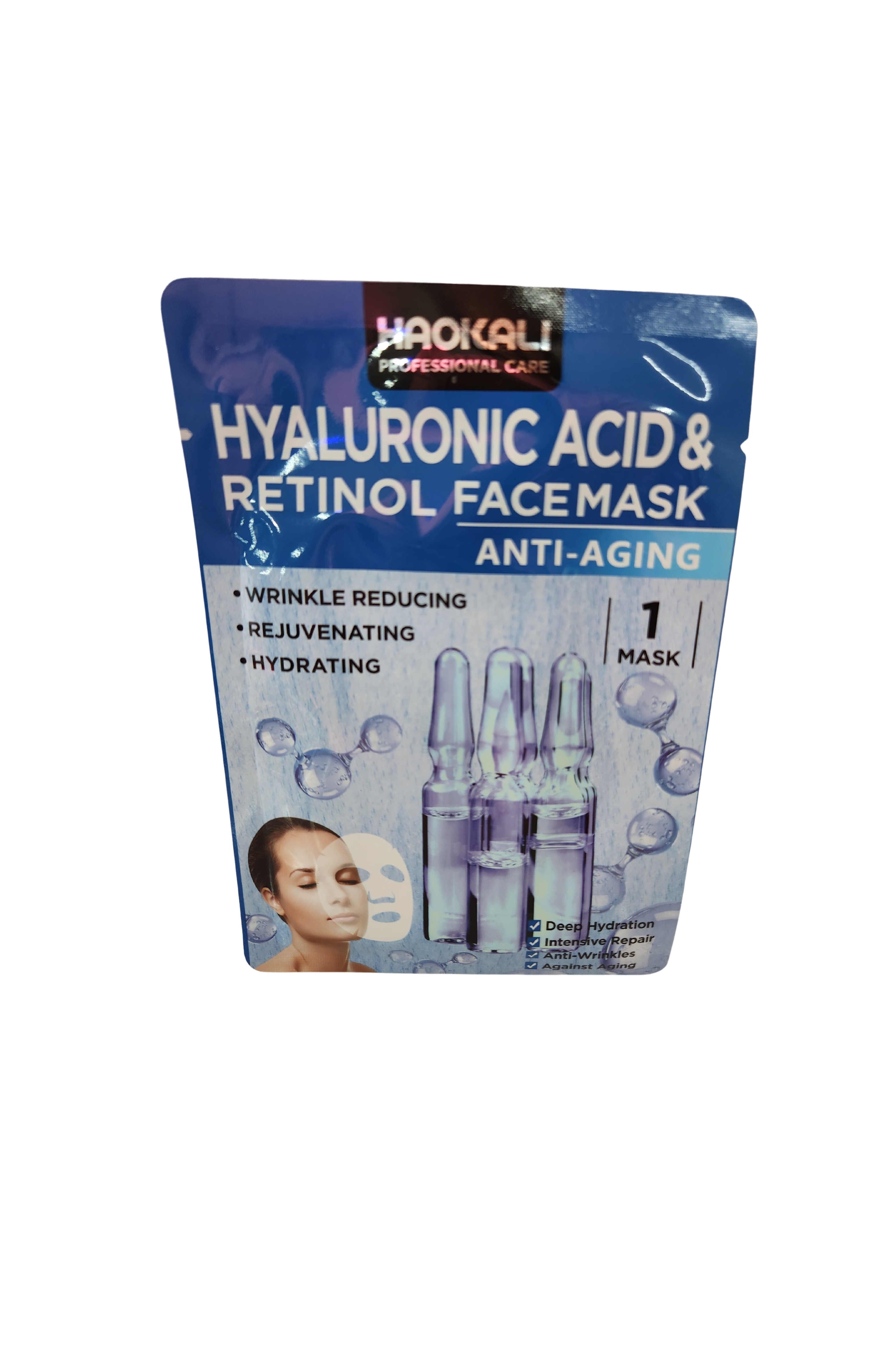 Hyaluronic & Retinol Face Sheet Mask