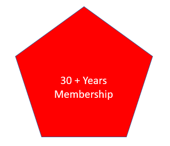 30+ Years Club Members