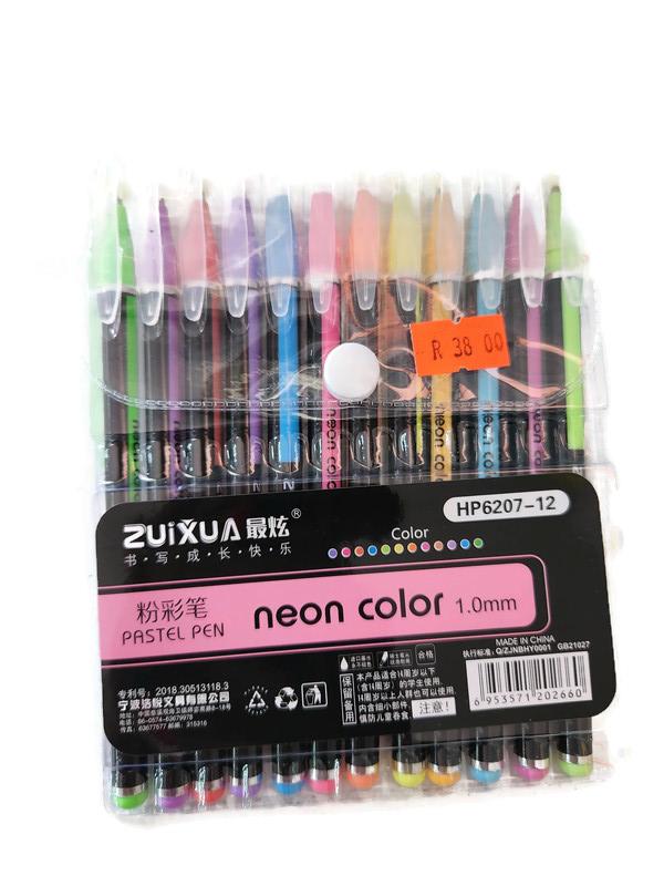 Pastel Colours Pen Set