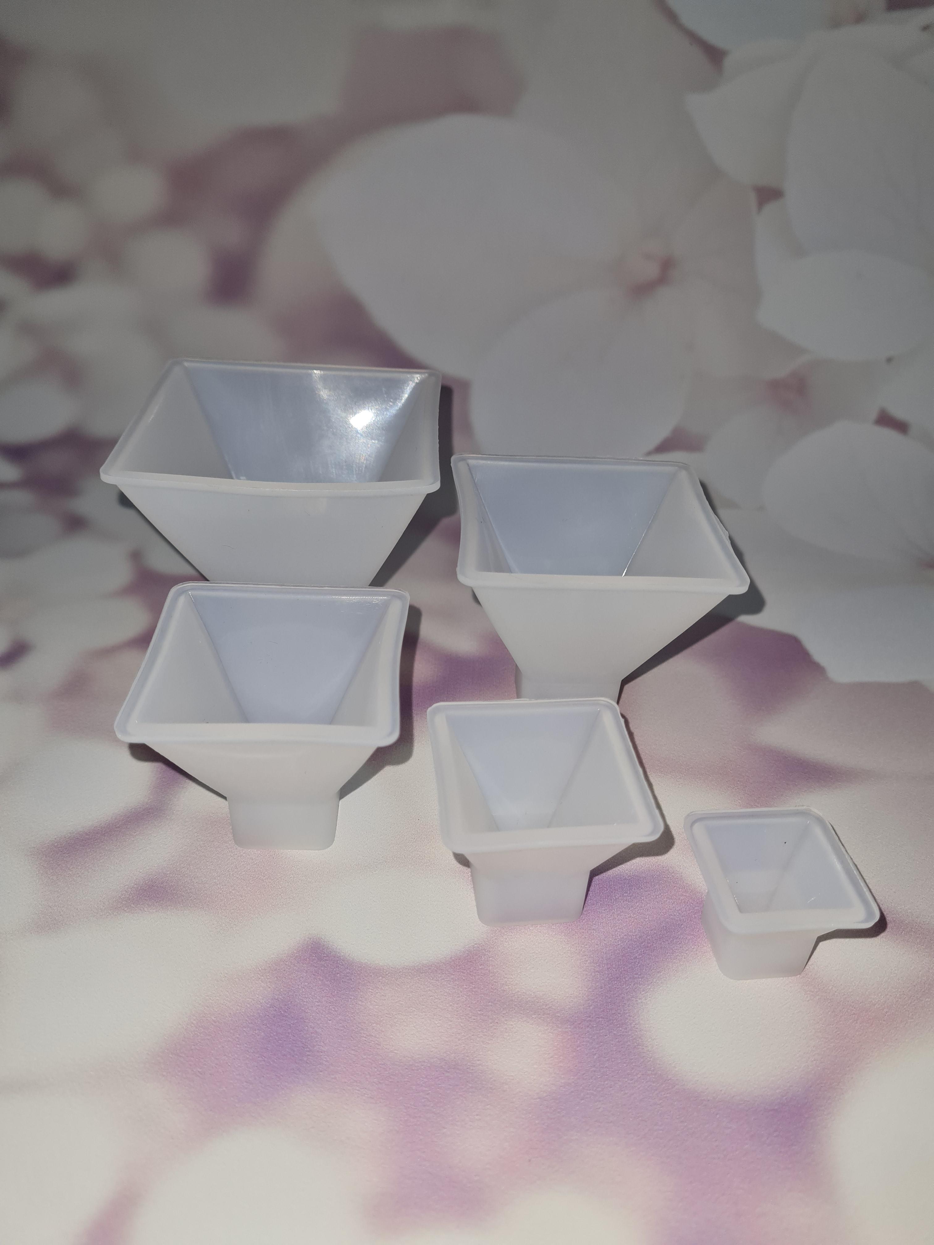 Silicone Mould - Pyramid Mould 5 piece