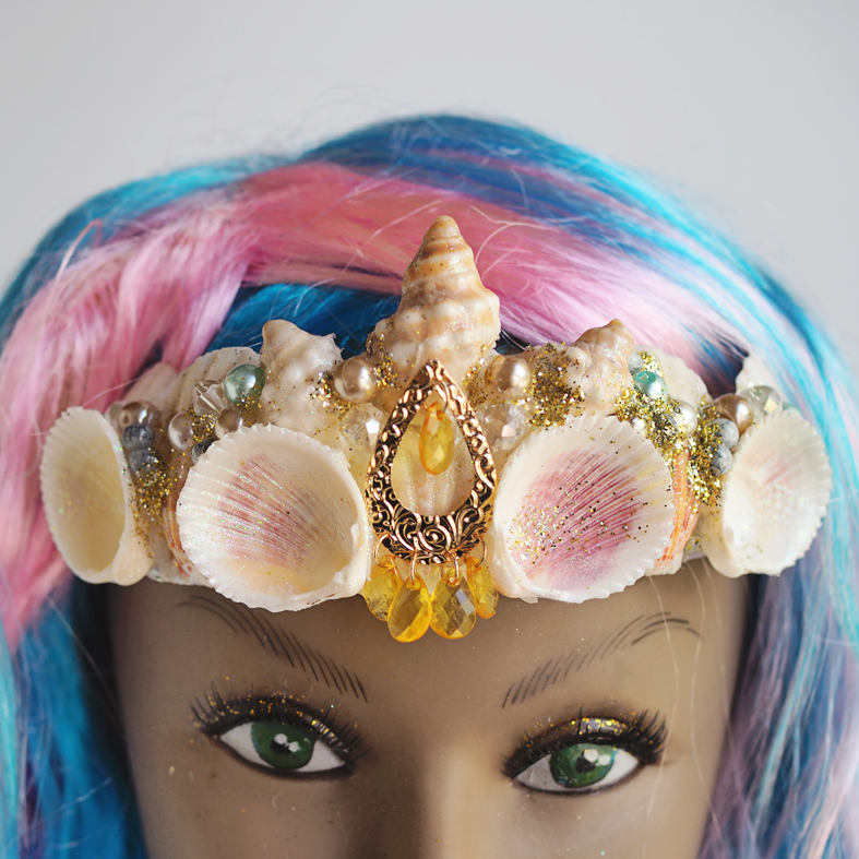 Princess Mermaid  - Natural shells