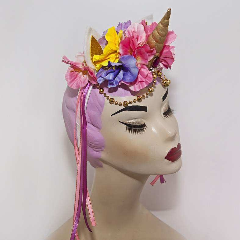 Flower Crown - Unicorn Pink