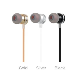 Hoco M16 3.5mm sound with microphone Gold