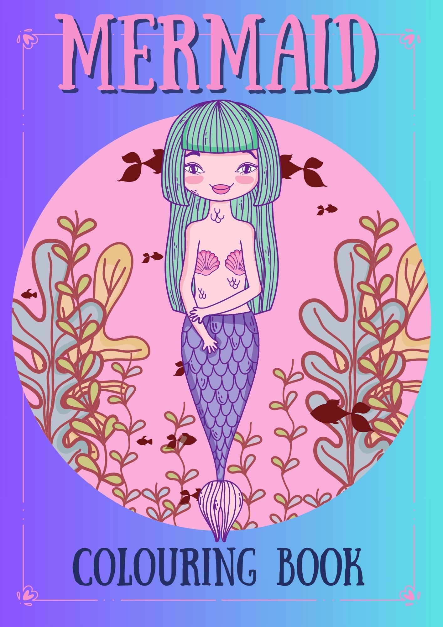 Colouring Book - Mermaid