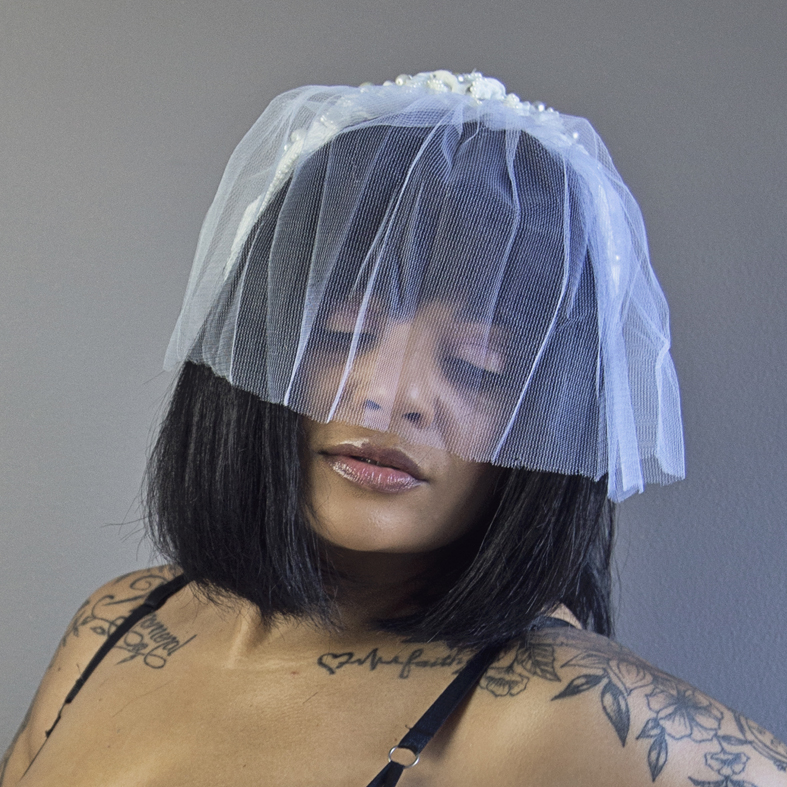 Small bridal veil