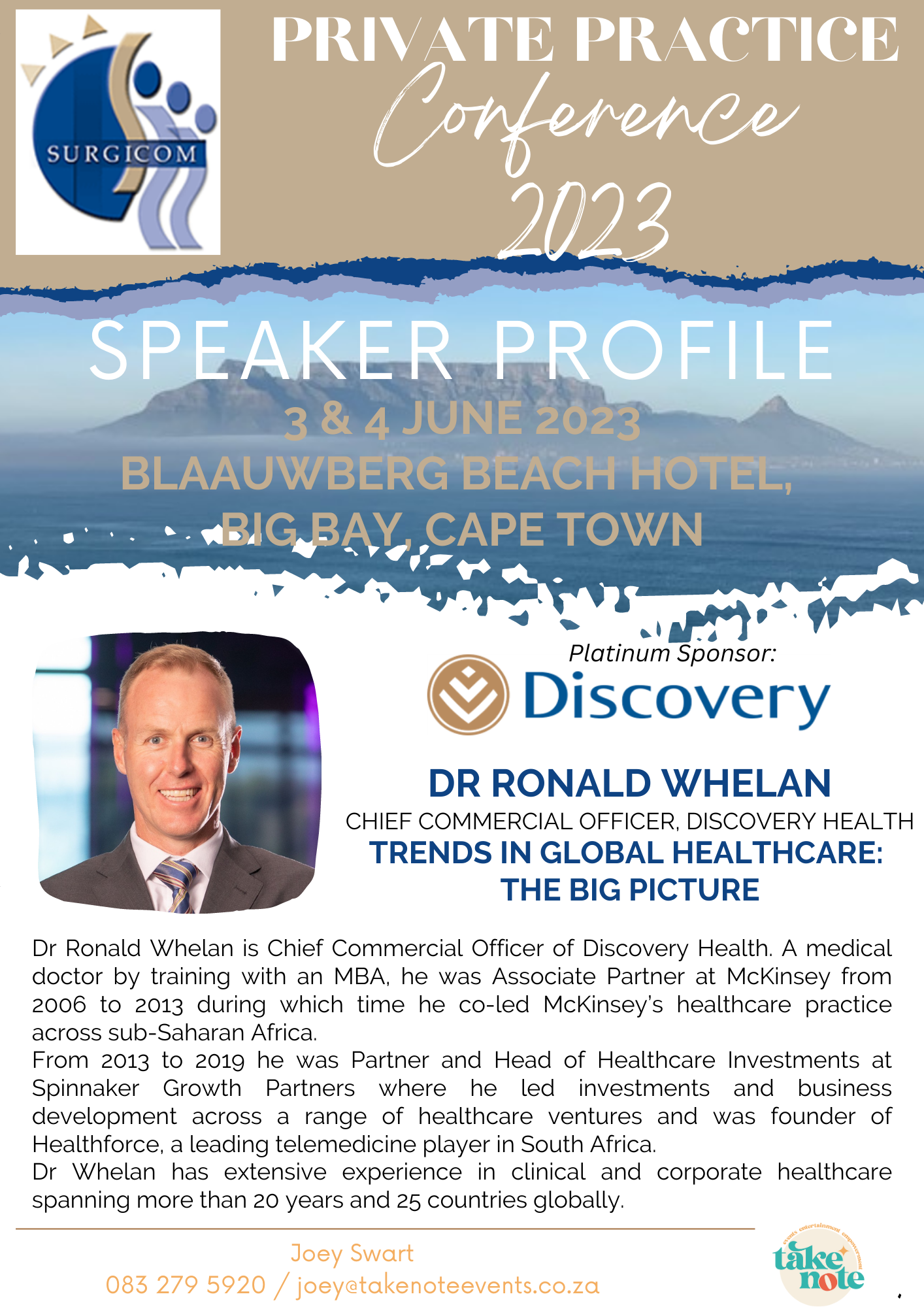 Surgicom - Speaker Profile - Dr Ronald Whelanpng