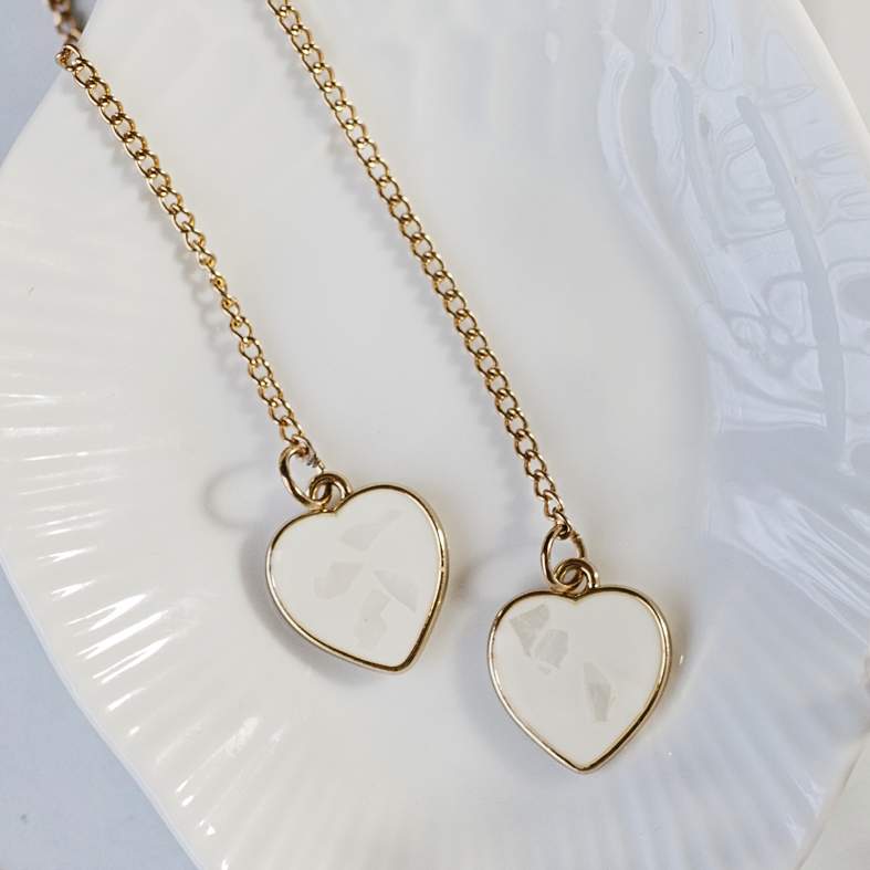Face Chain - Gold Hearts