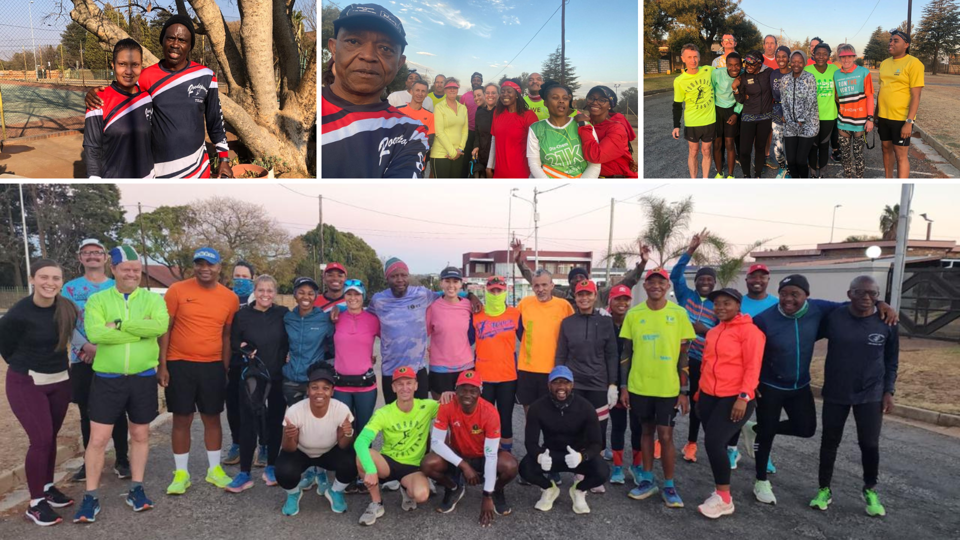 Roodepoort Athletics Club Weekly Training Runs