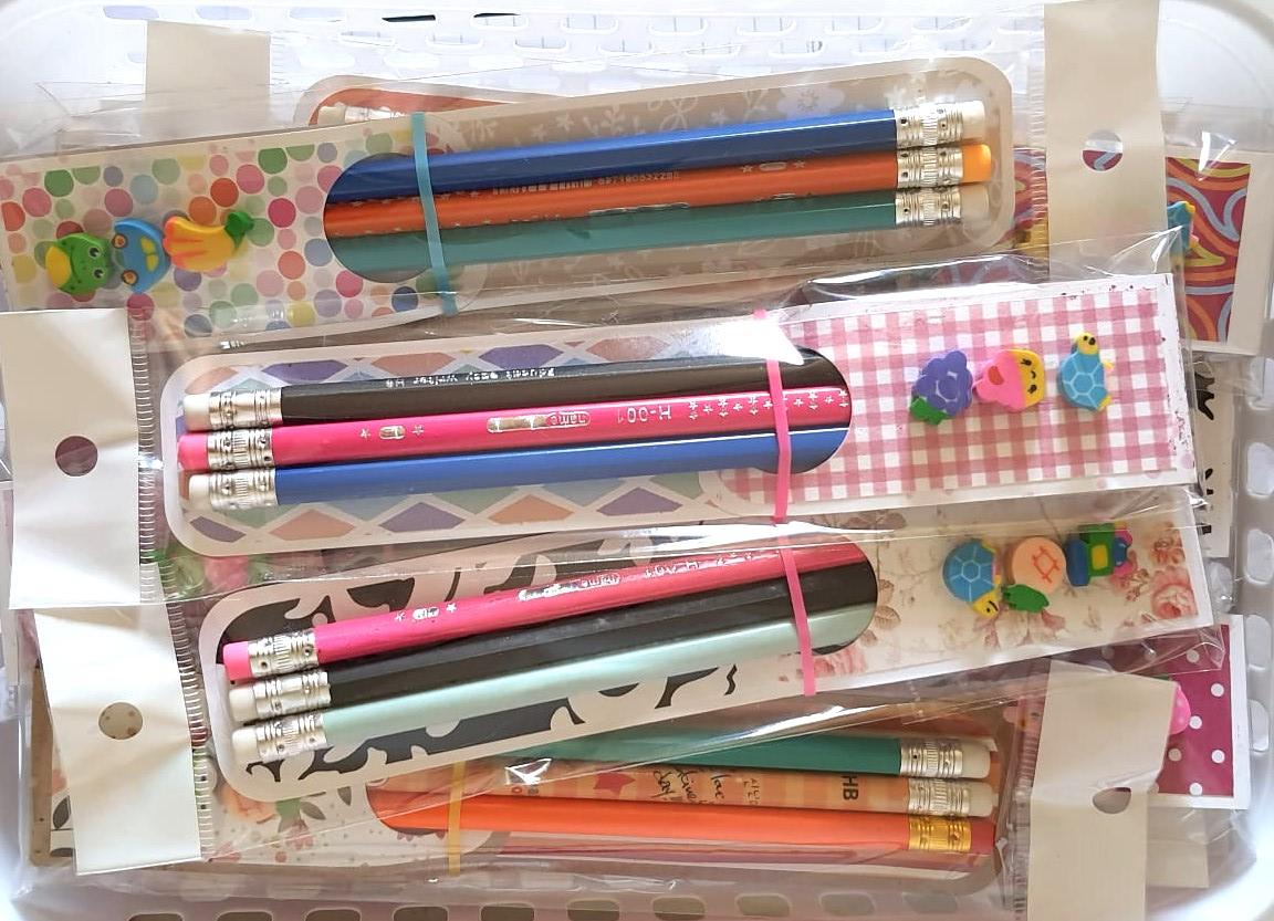 Pencil & Eraser Packs