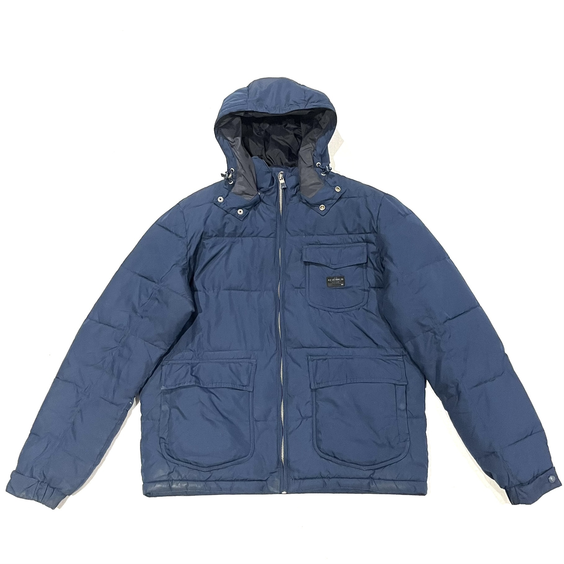 UNISEX Lee Blue Puffer Coat