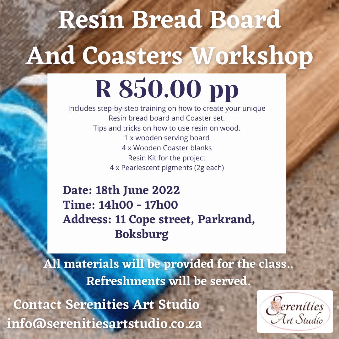 Resin Breadboard Workshop