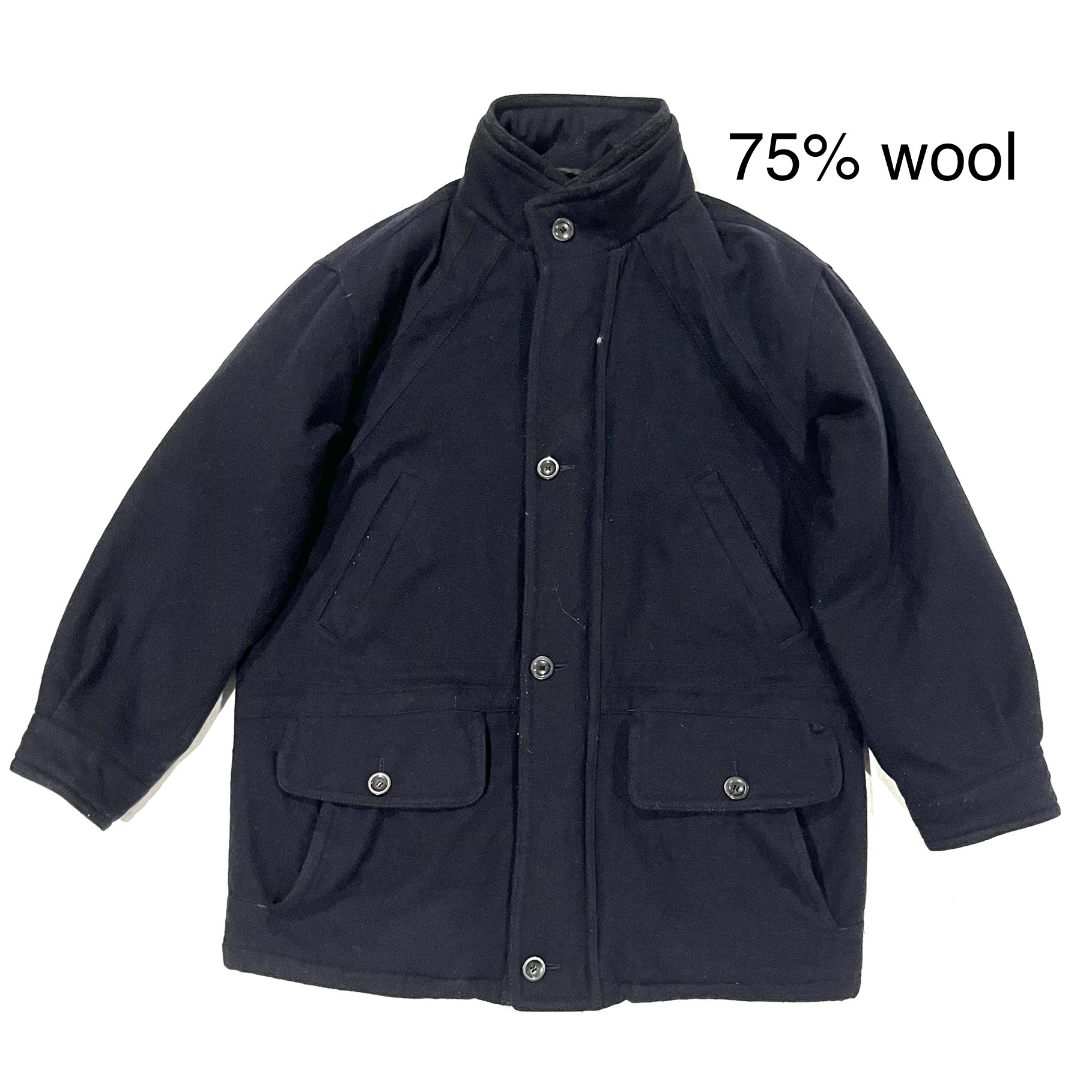 MENS Sympatex Navy Wool Jacket