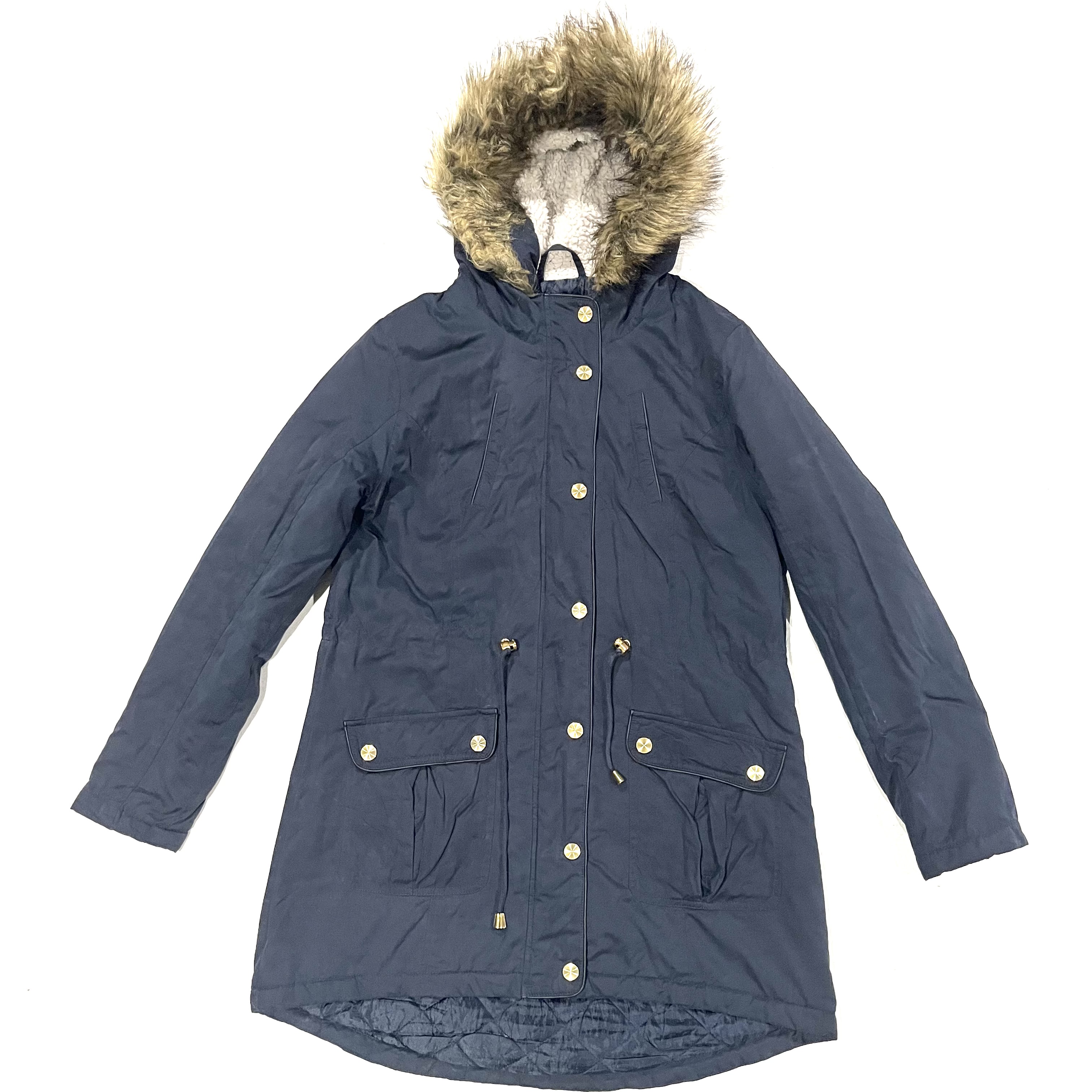 LADIES Atmosphere Navy Coat