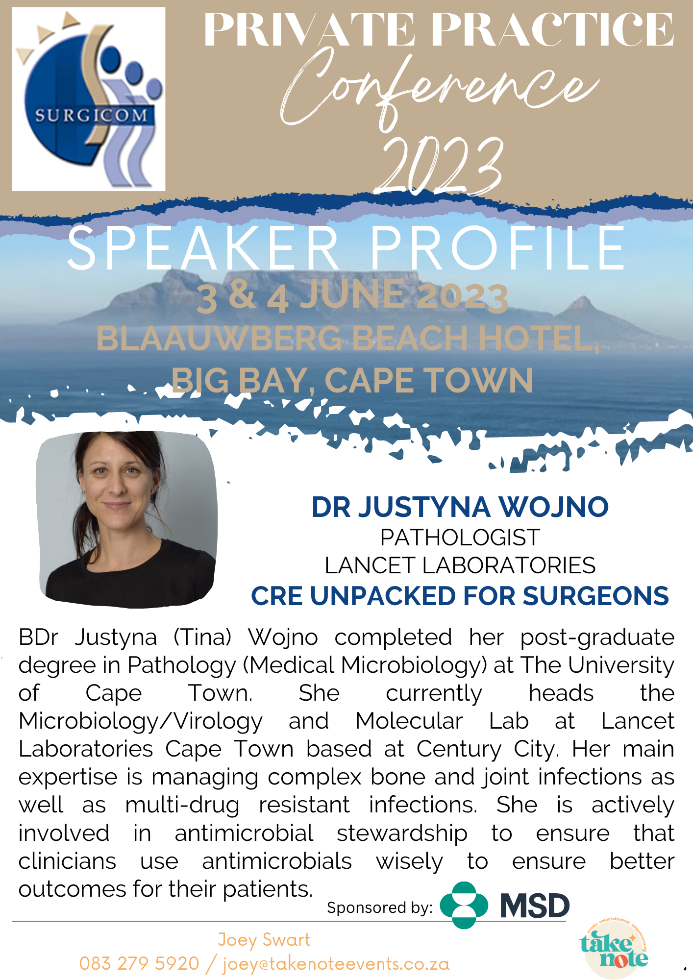 Surgicom - Speaker Profile - Dr Justyna Wojnopng