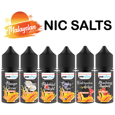 One Cloud Salts 40mg Malaysian Sunset 30ml