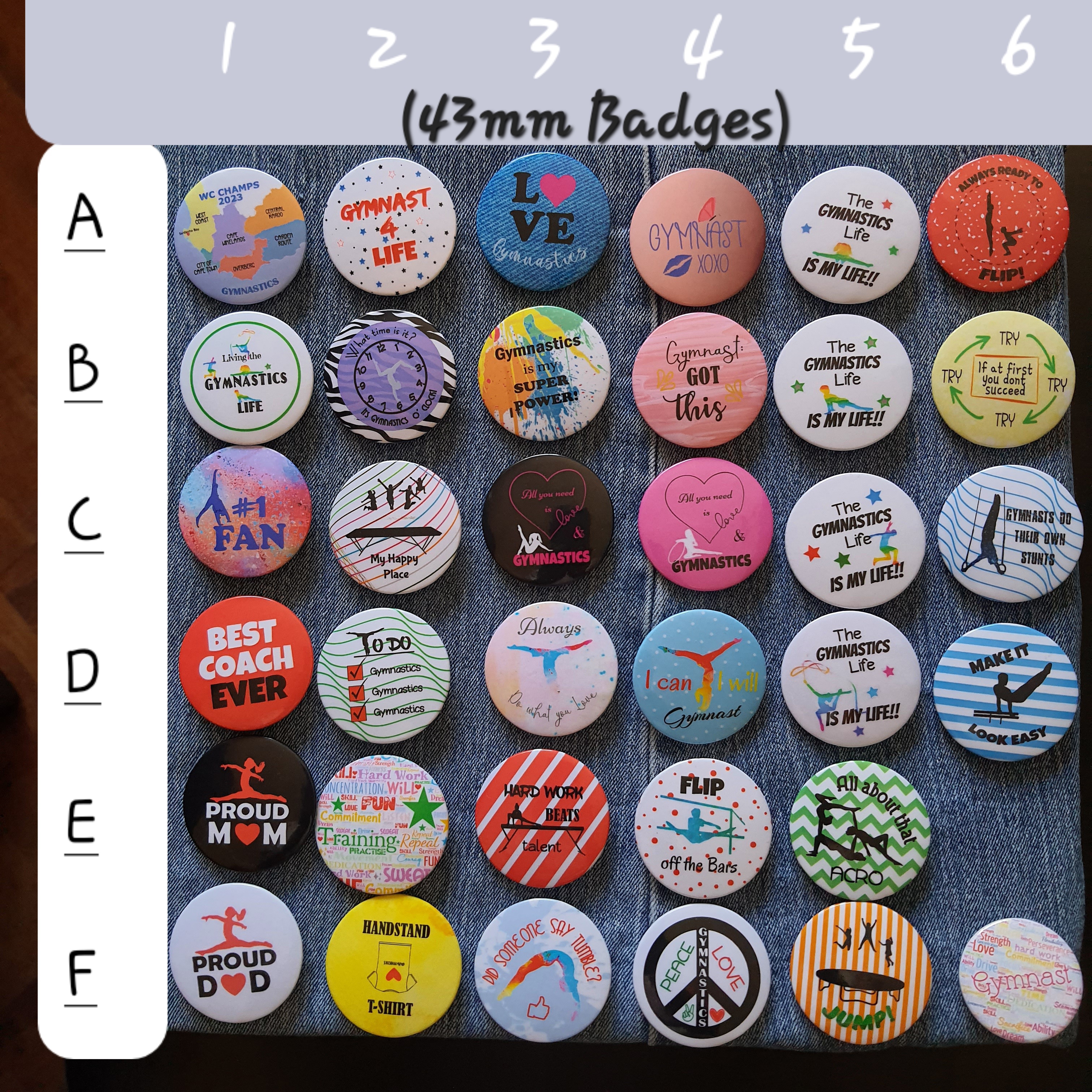 Button Badges - Round 43mm