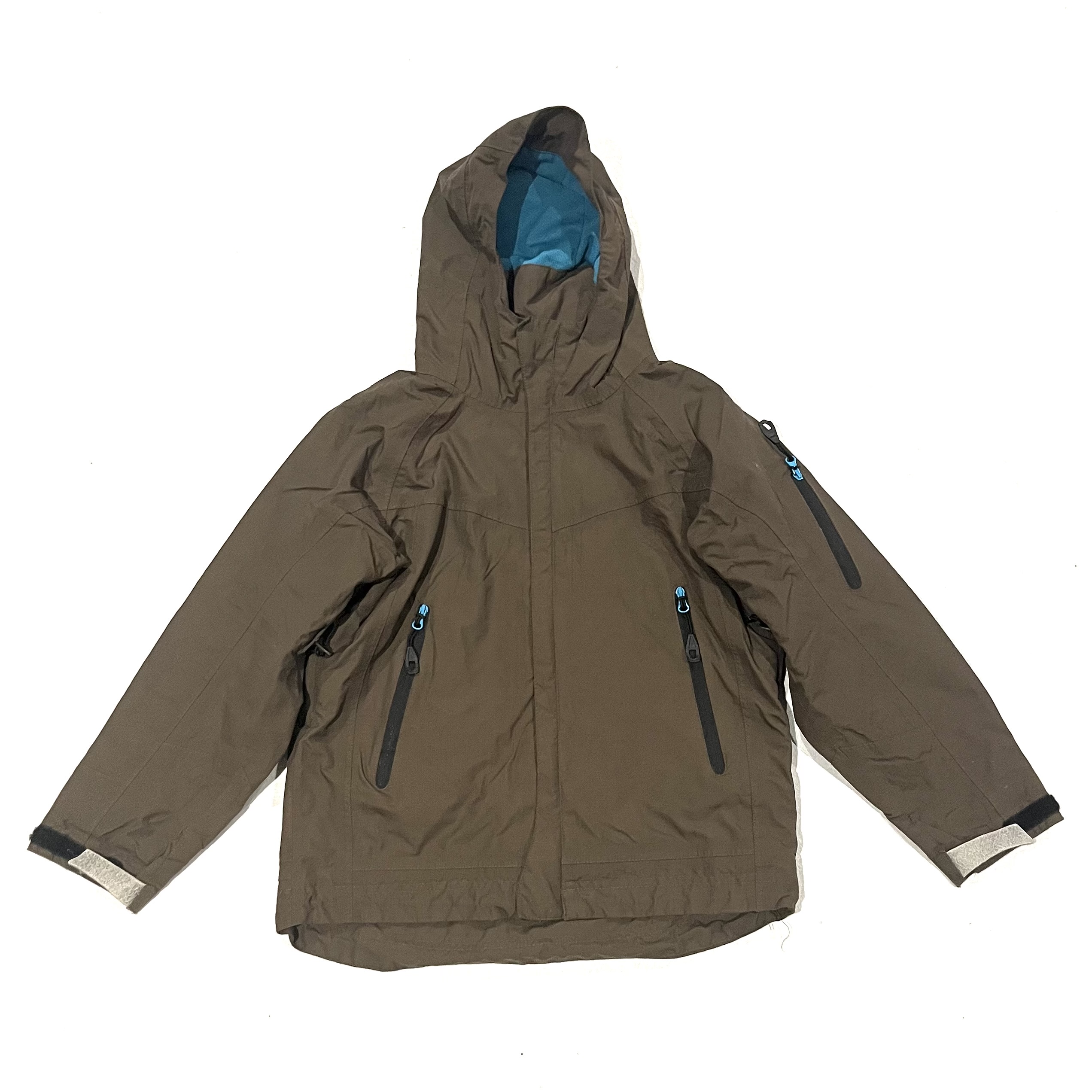 KIDS Quechua Brown Technical Jacket