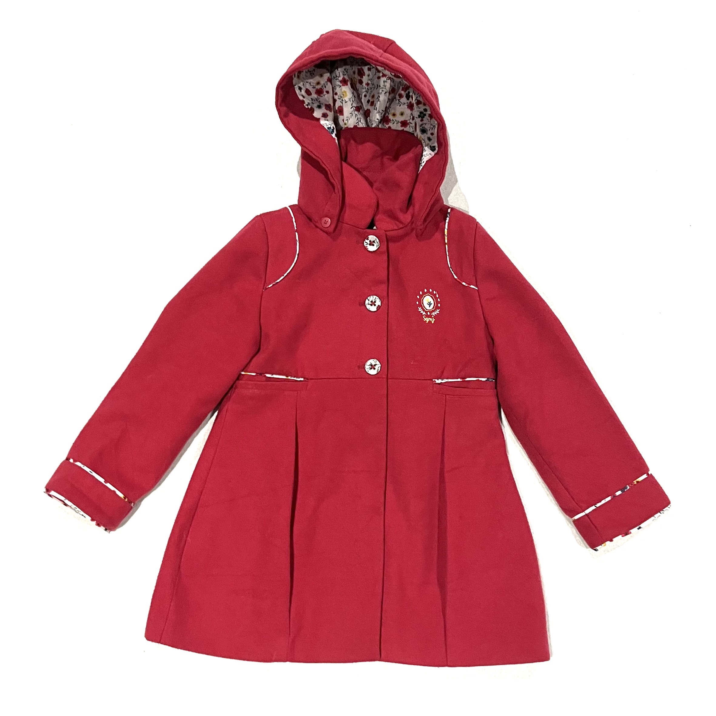 KIDS Sergent Major Melton Coat