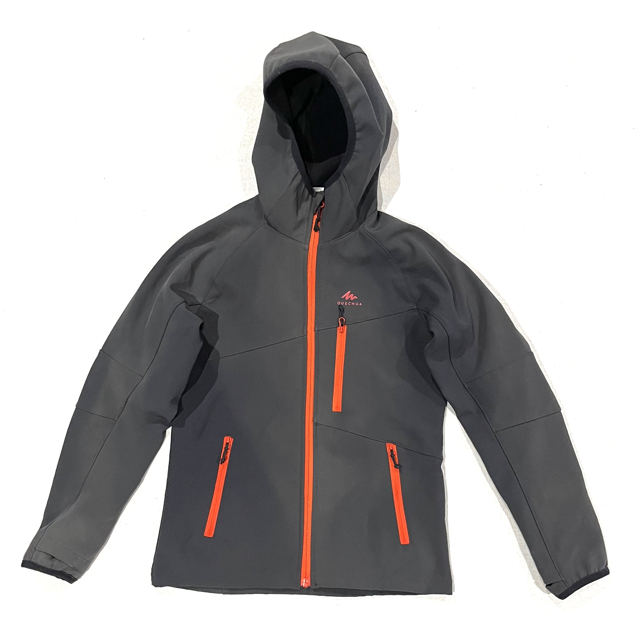 KIDS Quechua Grey Softshell Jacket