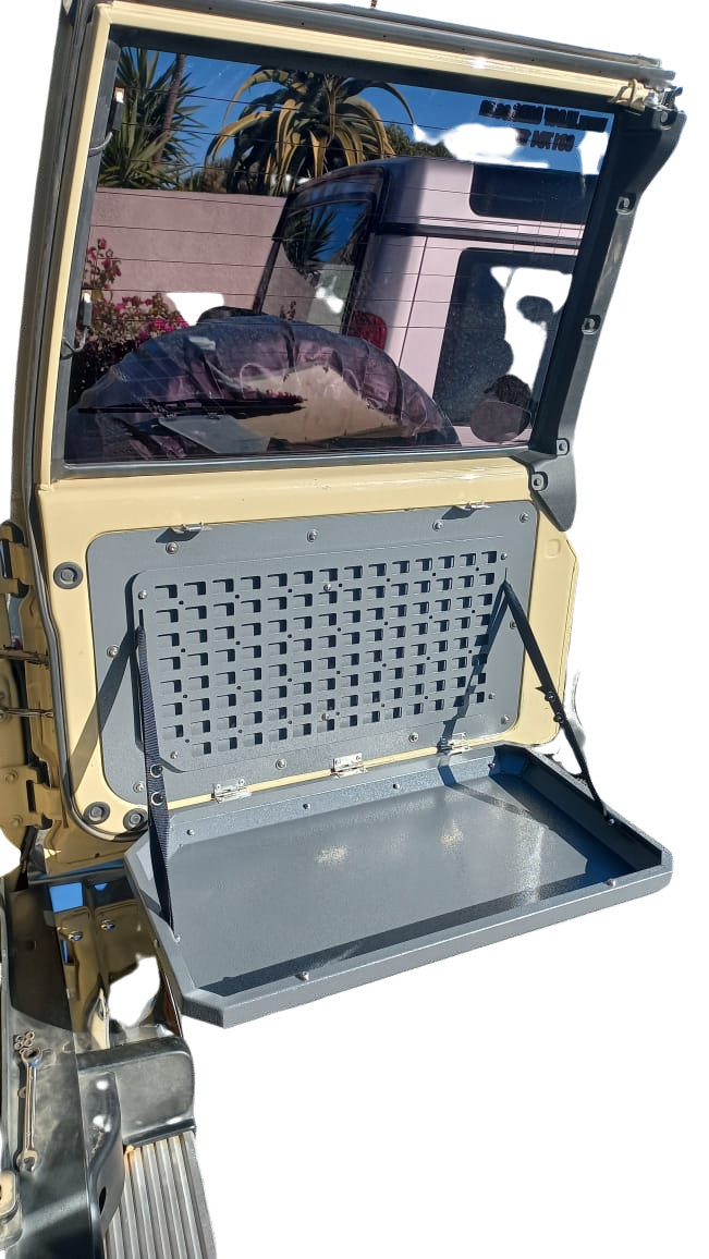 Land Cruiser 76 & 78 Rear Door Drop down table