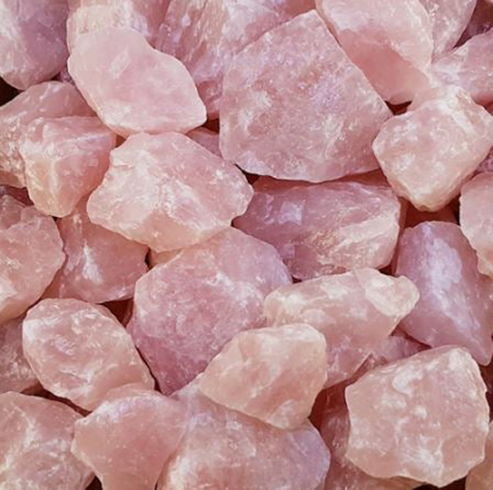 Rose Quartz Rough Stone Crystals