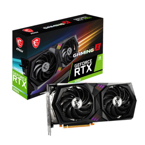 MSI Nvidia GeForce RTX 3060 GAMING X 12G 192-Bit