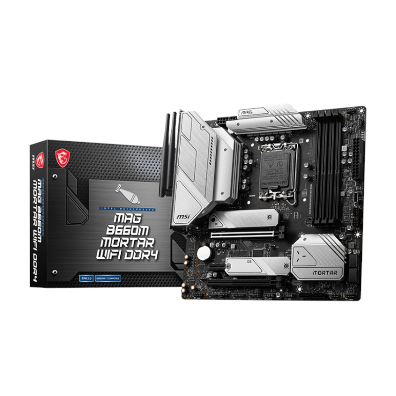 MSI MAG B660M MORTAR WIFI DDR4 INTEL LGA 1700 mATX