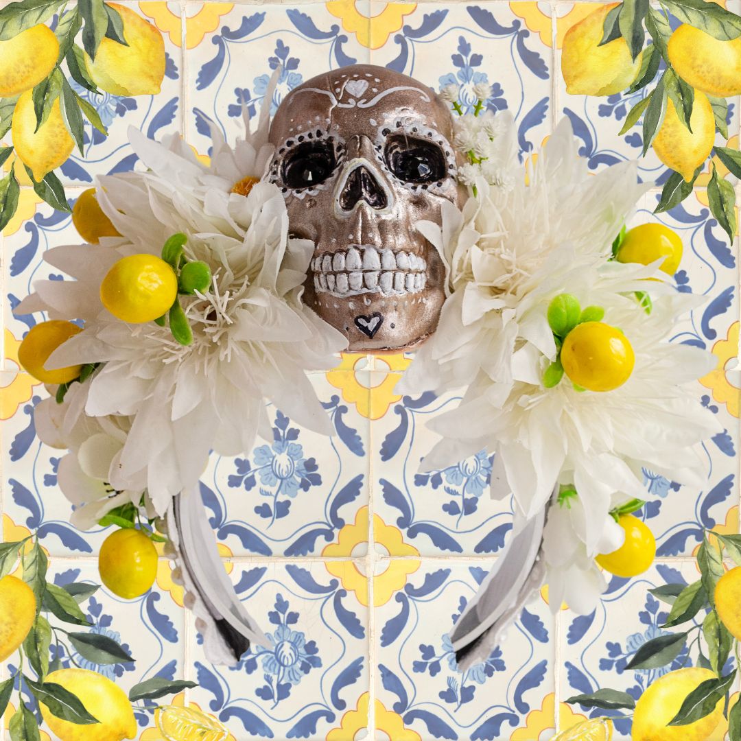 Positano Sugar Skull Crown